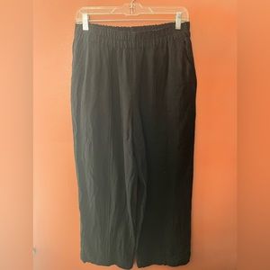 Madewell Breezewoven Linen-blend High Rise Pants